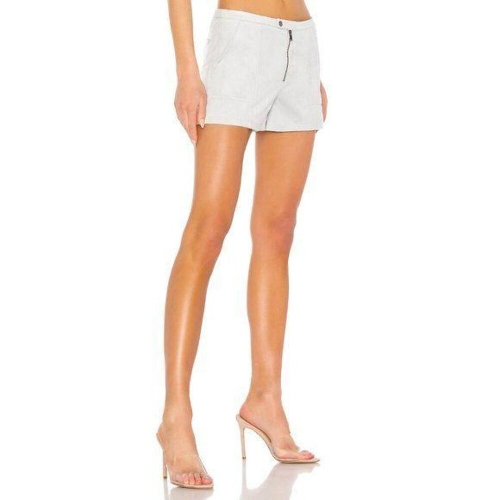 David Lerner Moonstone Seamed Cargo Shorts - Picture 4 of 6